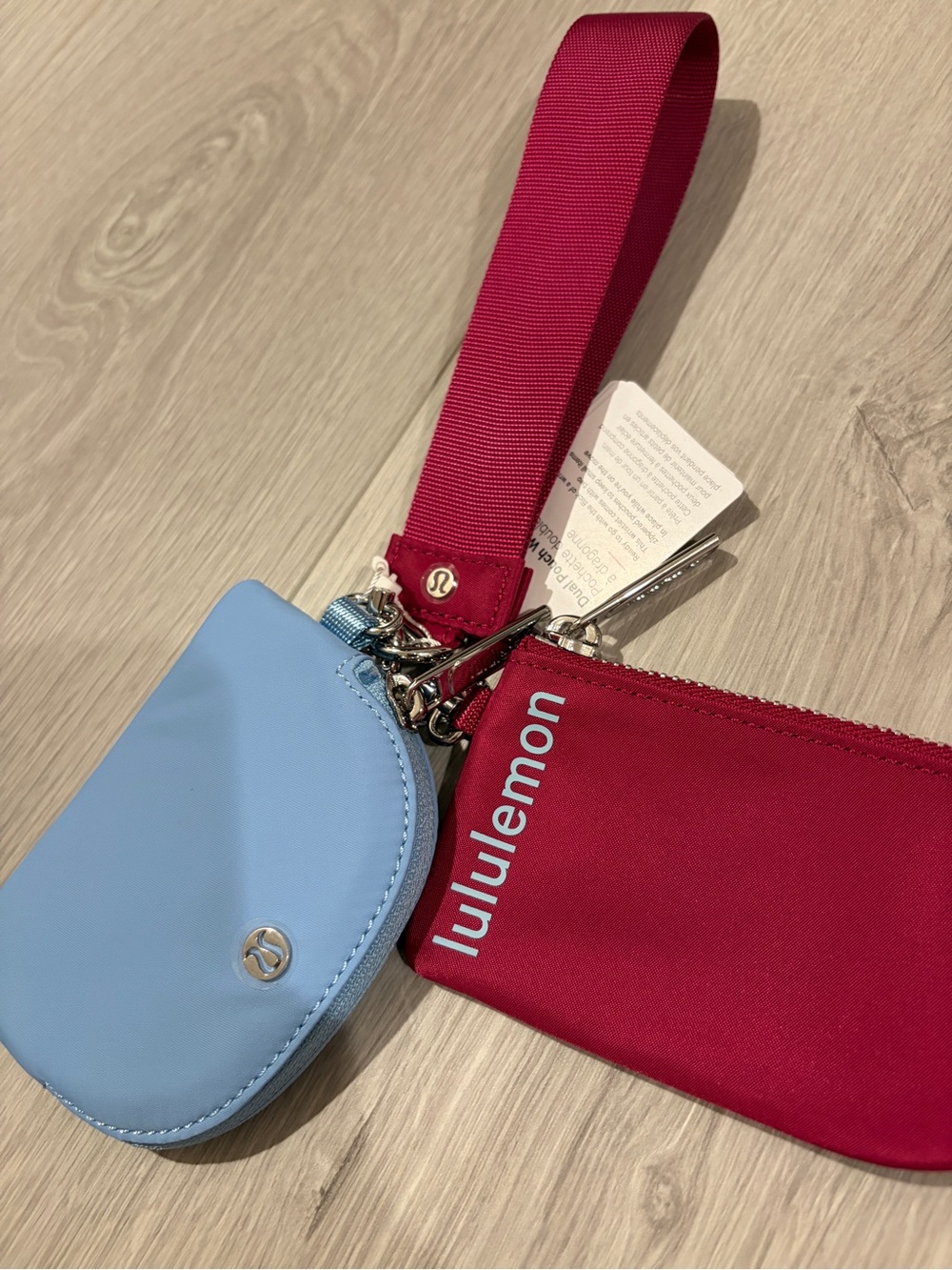 Lululemon dual pouch wristlet